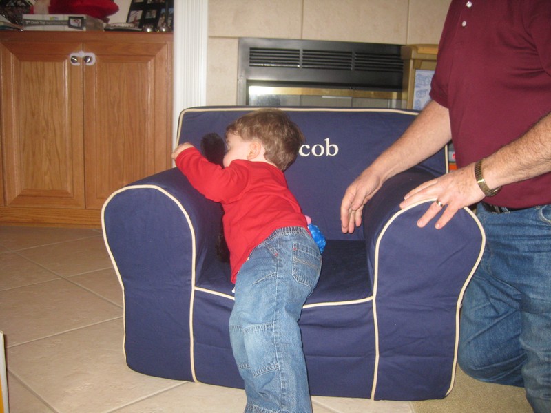 2008-12-25 - 089 - Jacob's own chair from Gramma and Grandpa.jpg
